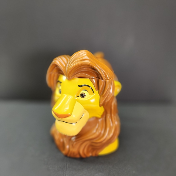Vintage 1998 Disney On Ice The Lion King Simba Flip- Top Mug - Picture 6 of 9